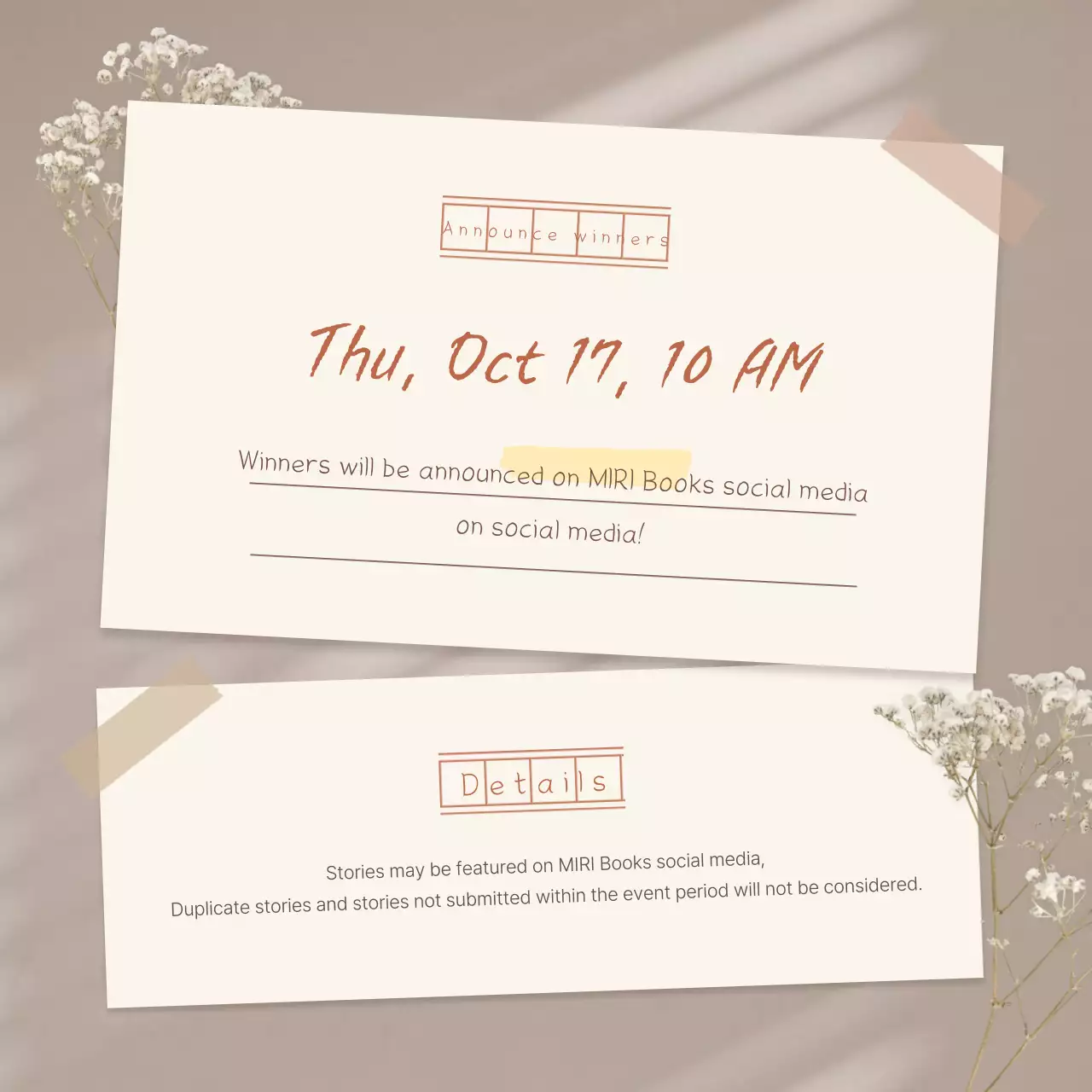 Anúncio de evento de história elegante bege Instagram Carousel