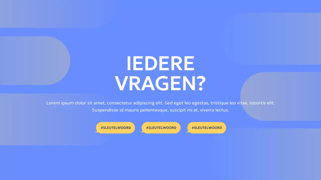 blauw modern groepsproject verslag