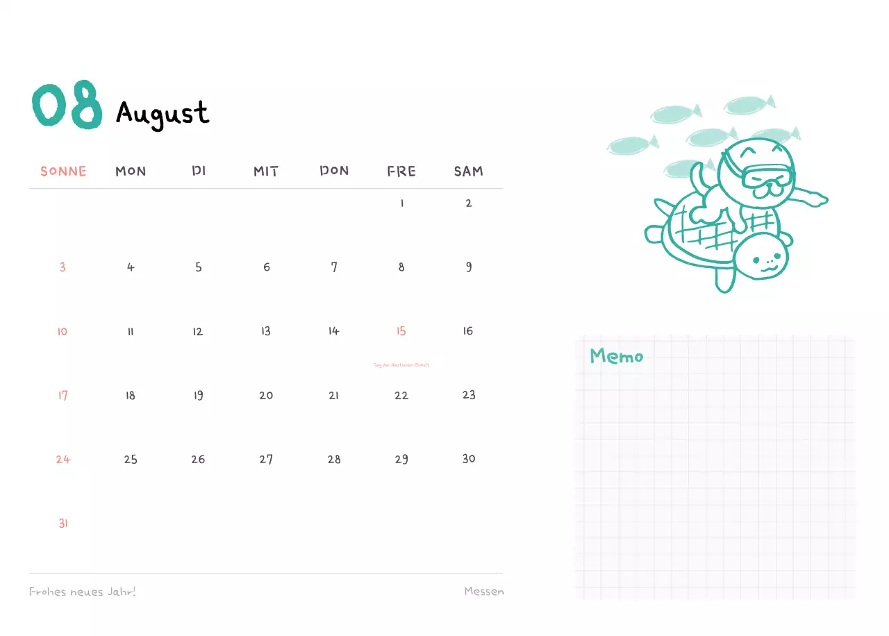 Tageskalender aus Elfenbein
