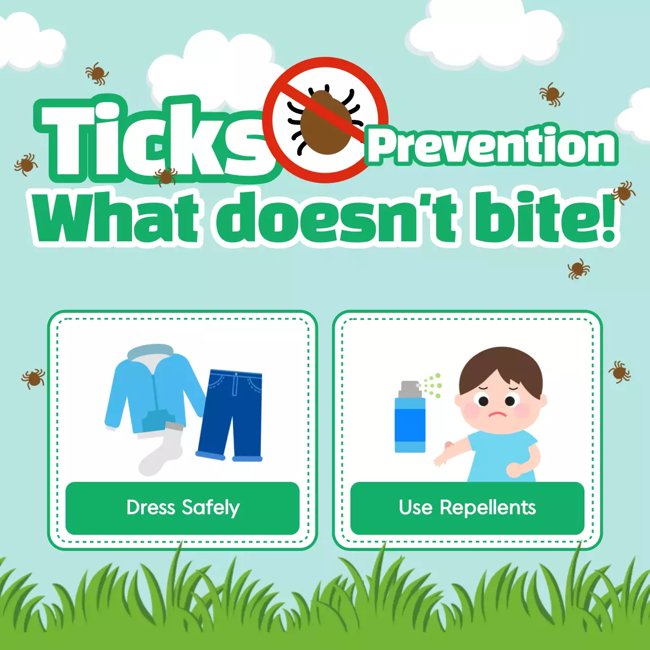 Guia de saúde verde e simples Postagem nas mídias sociais