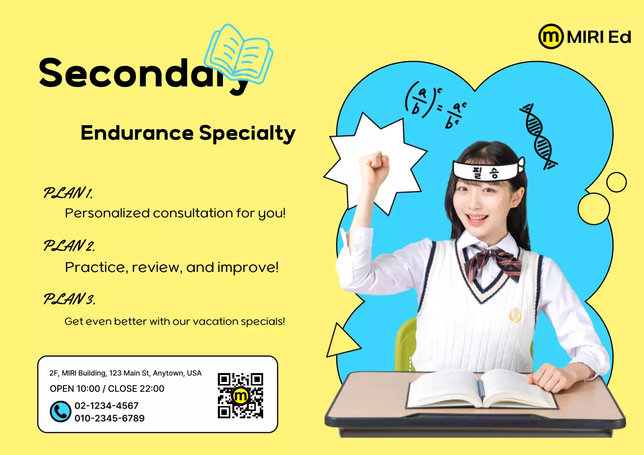 Mempromosikan kuliah khusus sekolah kuning