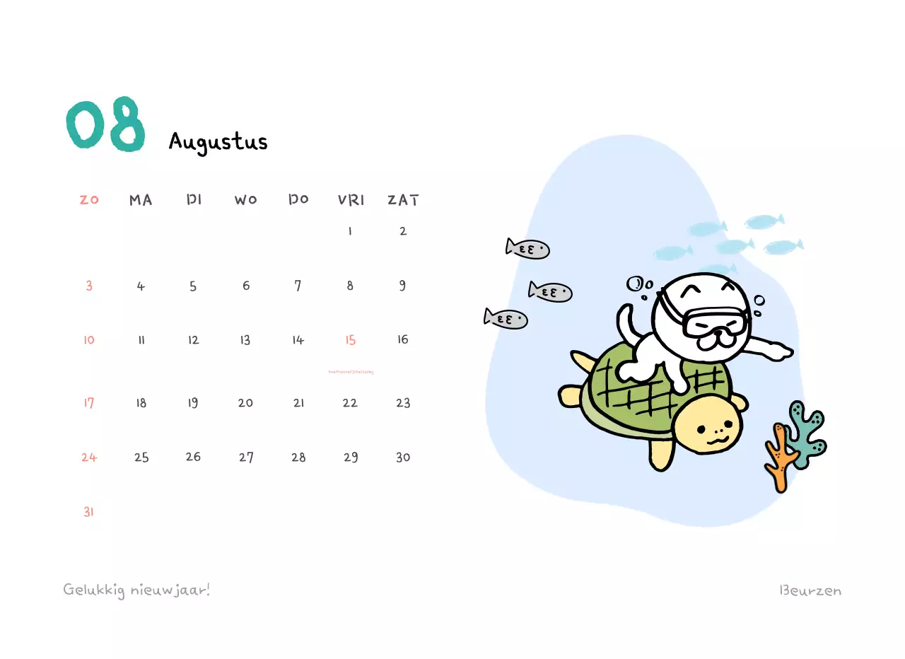 Over de beige adventskalender