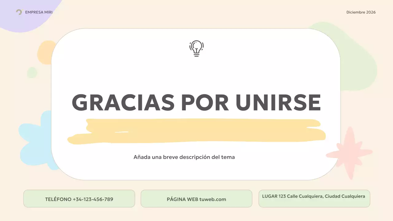 guía de incorporación beige modern