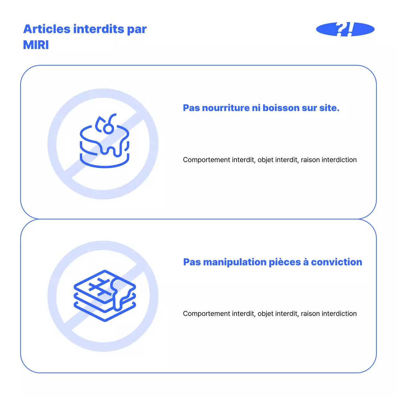Guide de diffusion de l'information Blue Modern