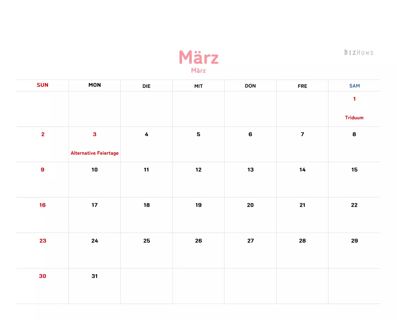 Neujahrskalender mit warmen Illustrationen