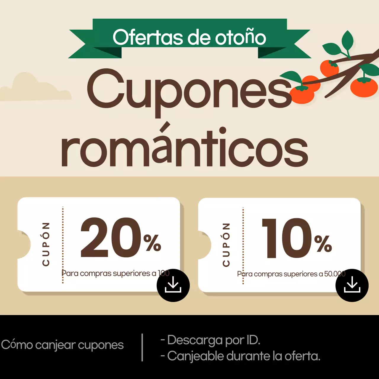 Evento Orange Simple Sale