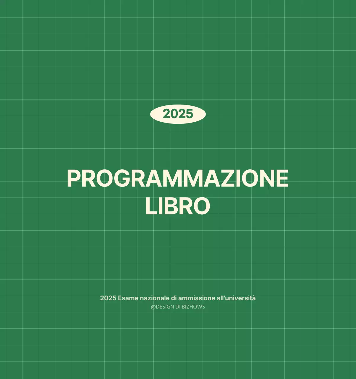 Calendario da parete SAT D-Day concept in verde e giallo chiaro