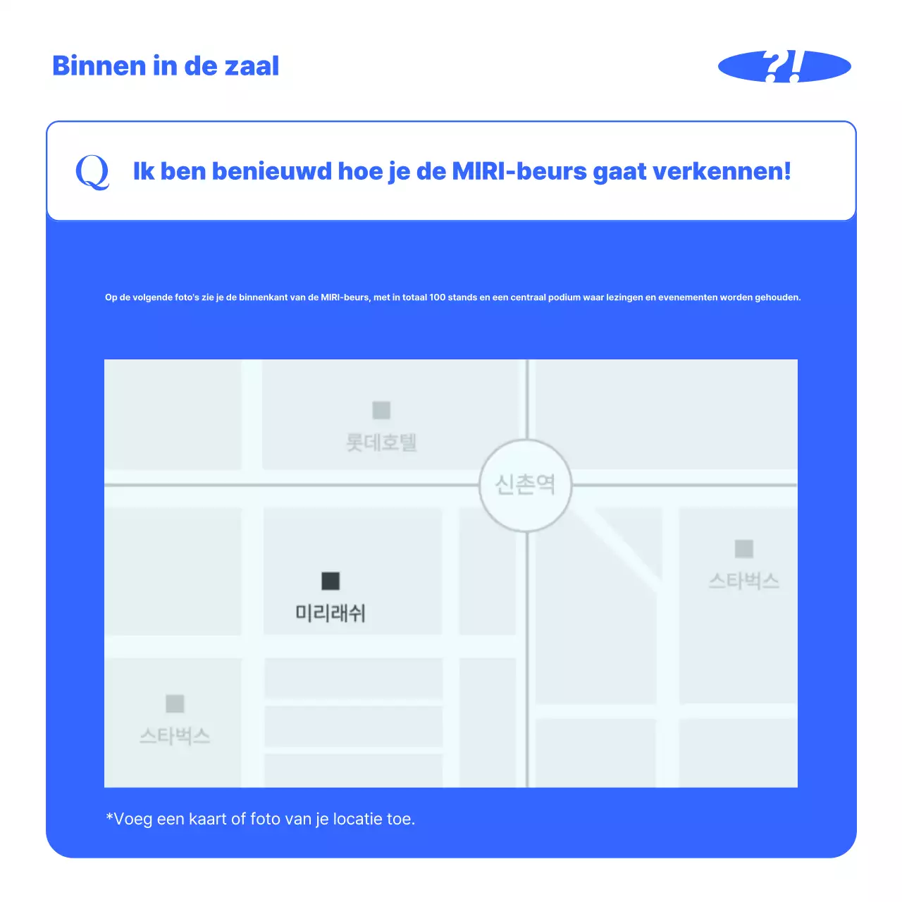 Blue Modern Informatiegids