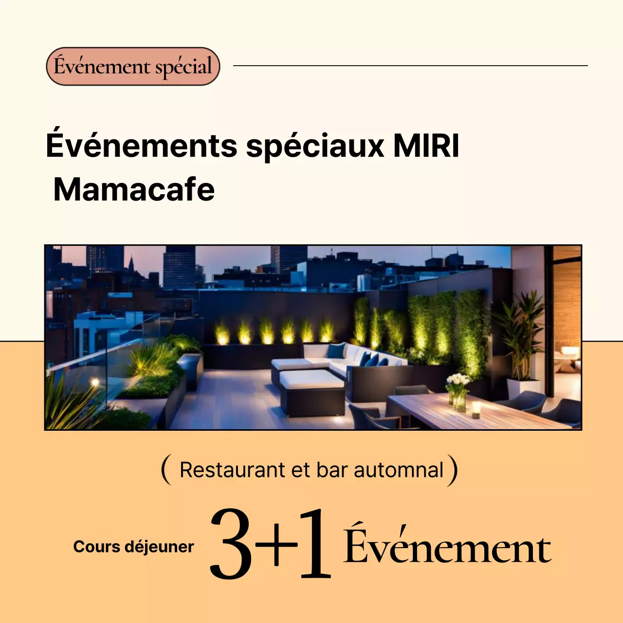 Beige Modern Sale Ad