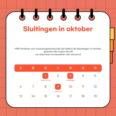 Oranje eenvoudige vakantiegids