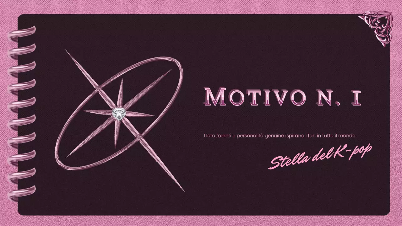 promozione K-pop rosa di tendenza