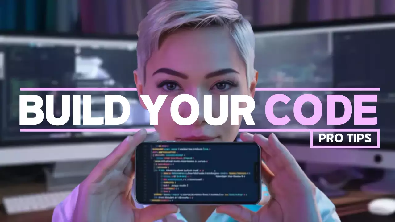 Pink Modern Coding Guide YouTube Thumbnail