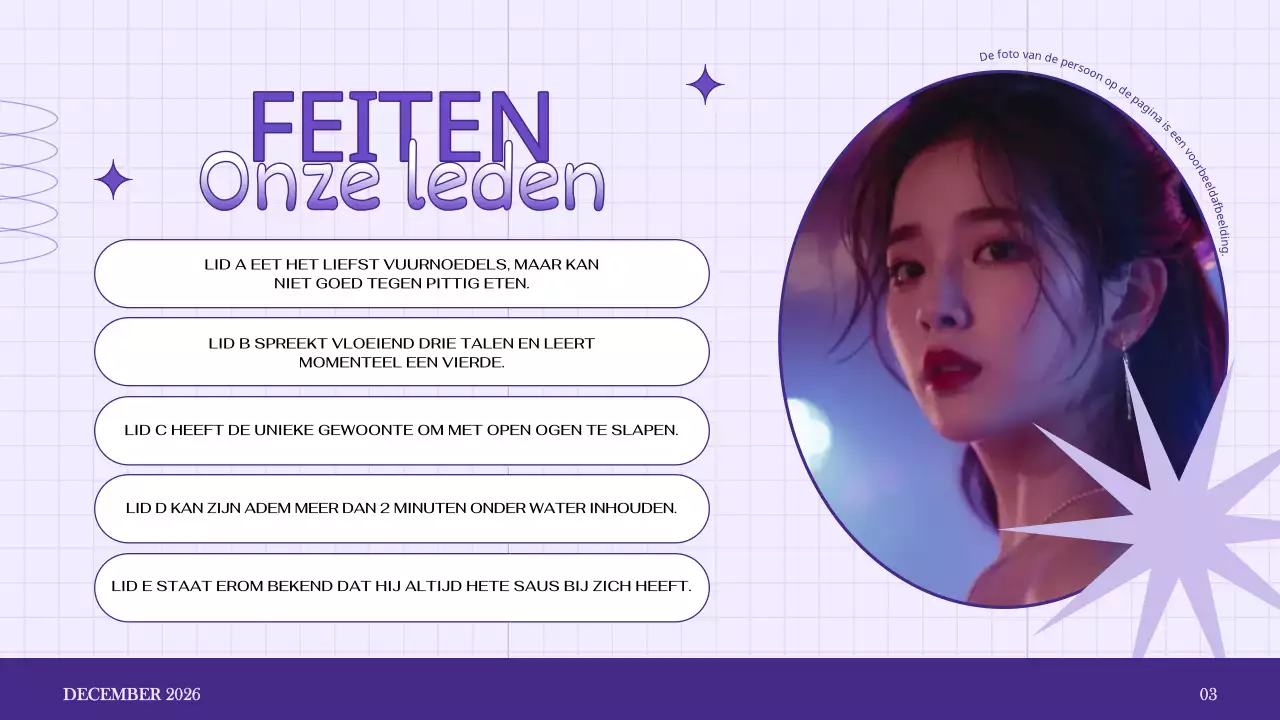 paars elegante promotie advertentie