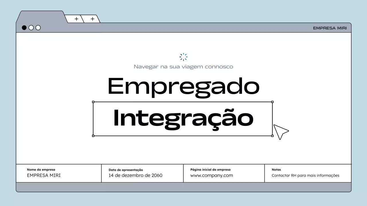 diretriz do trabalhador moderno azul