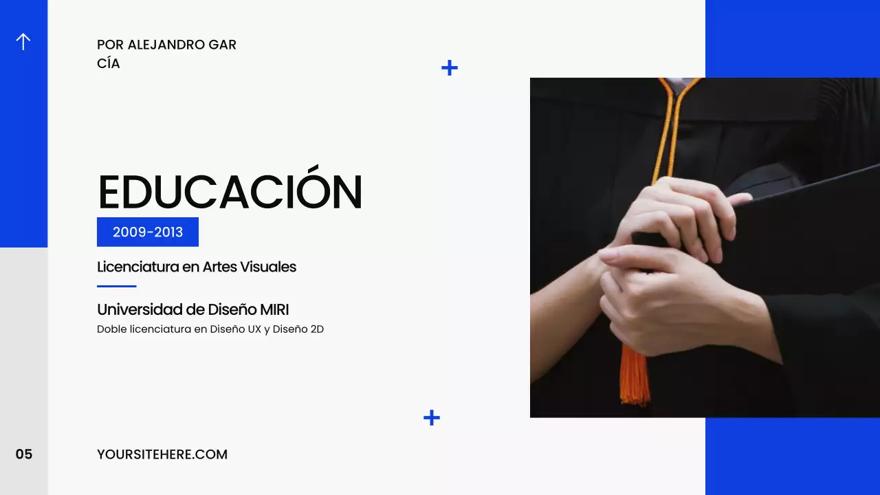 Cartera Blue Modern Creatie