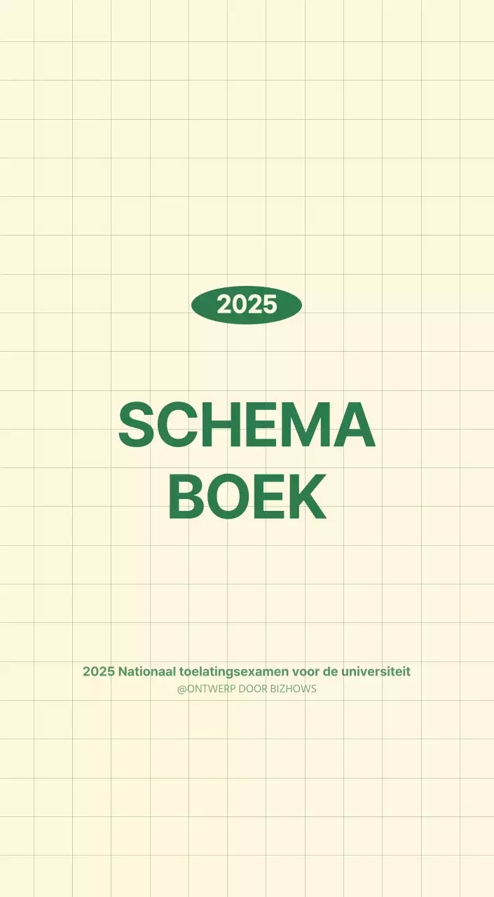 SAT D-Day notitieblok concept wandkalender in groen en lichtgeel