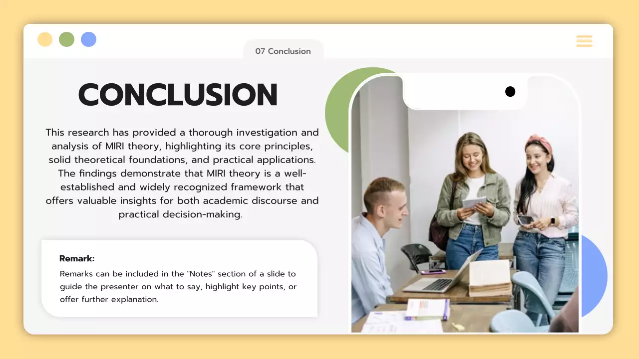 Presentasi Ikhtisar Proyek Sederhana Beige