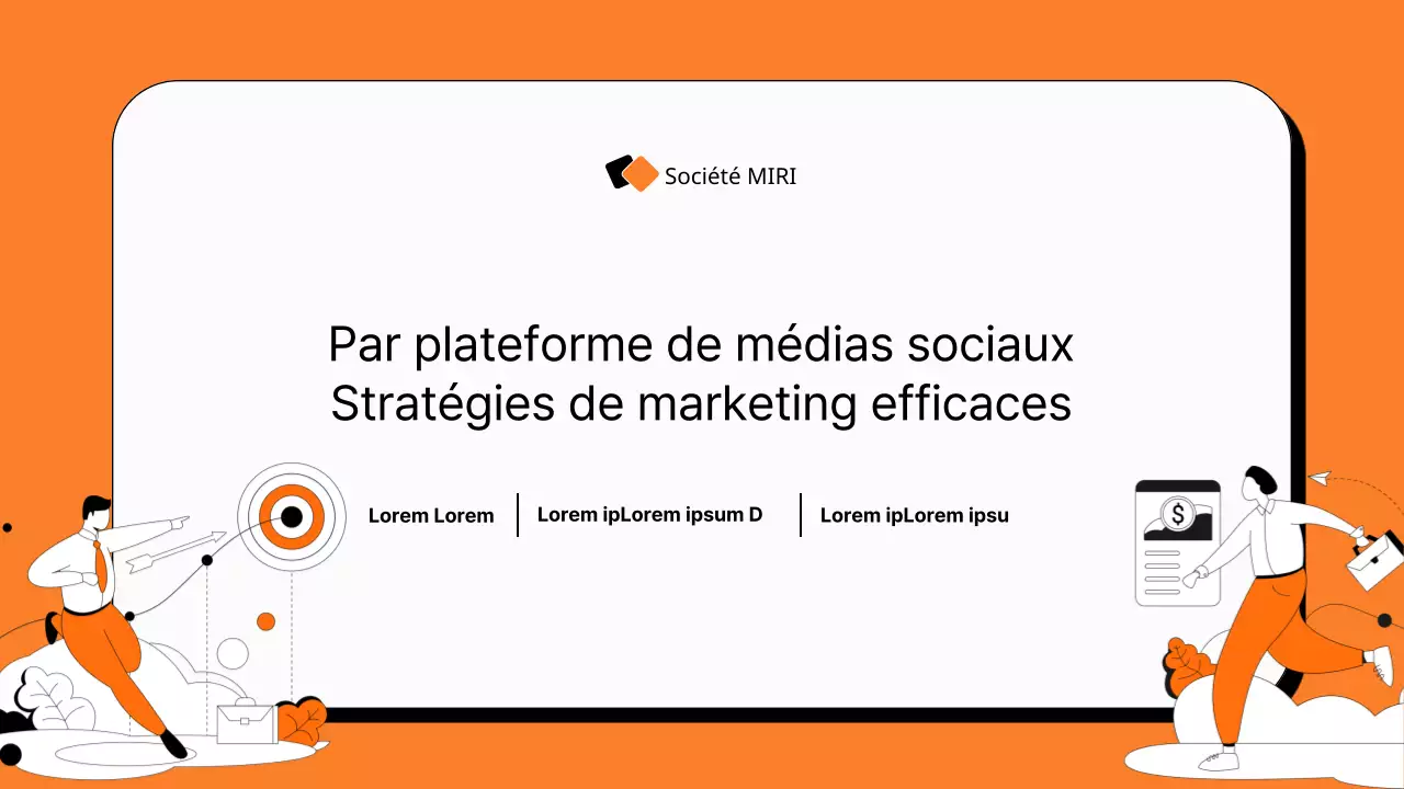 Guide de la stratégie moderne de marketing des médias sociaux d'Orange