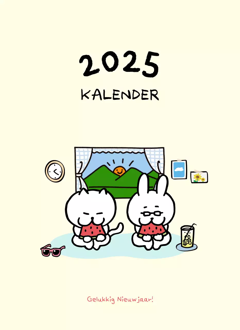 Over de beige adventskalender