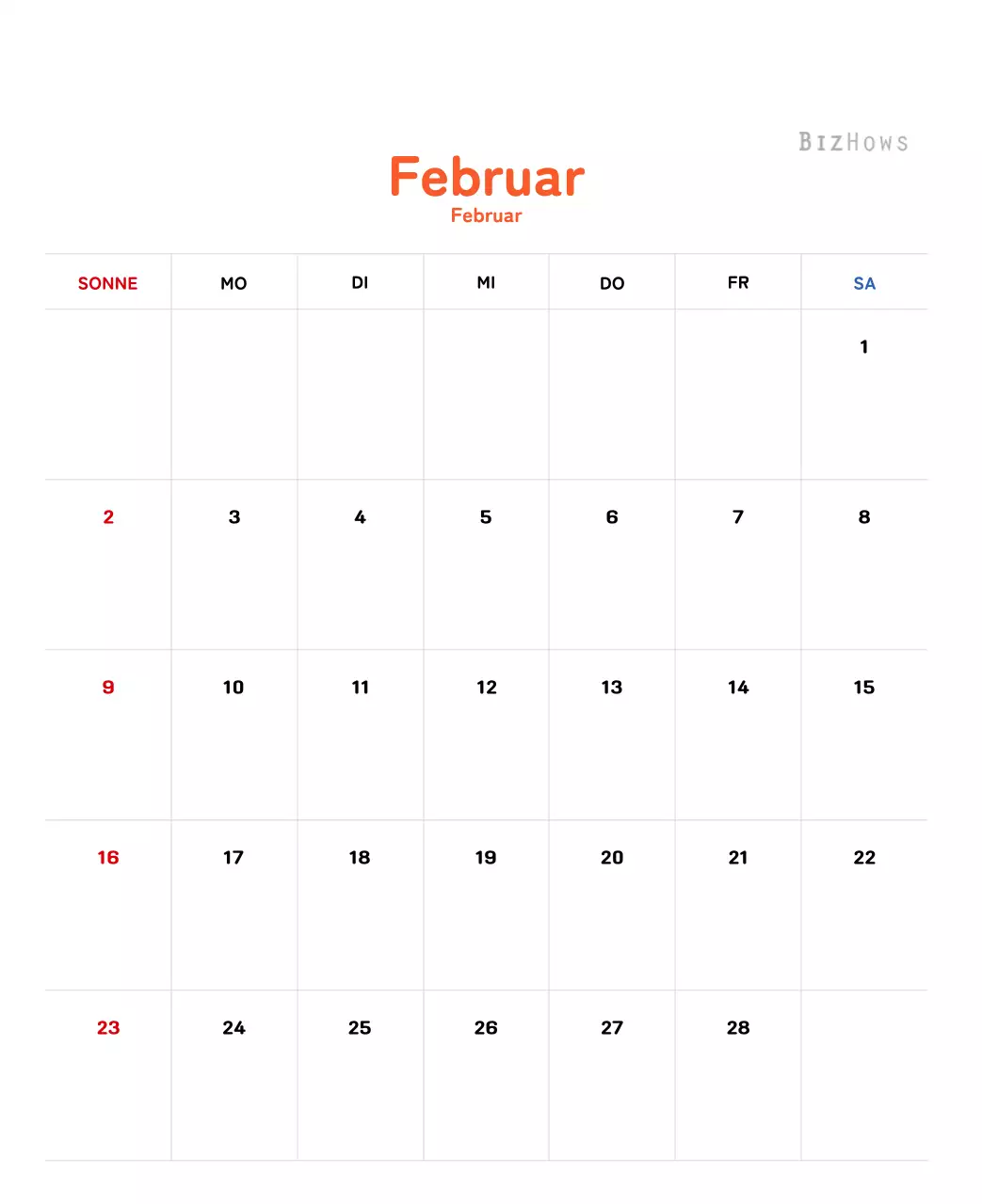 Neujahrskalender mit warmen Illustrationen