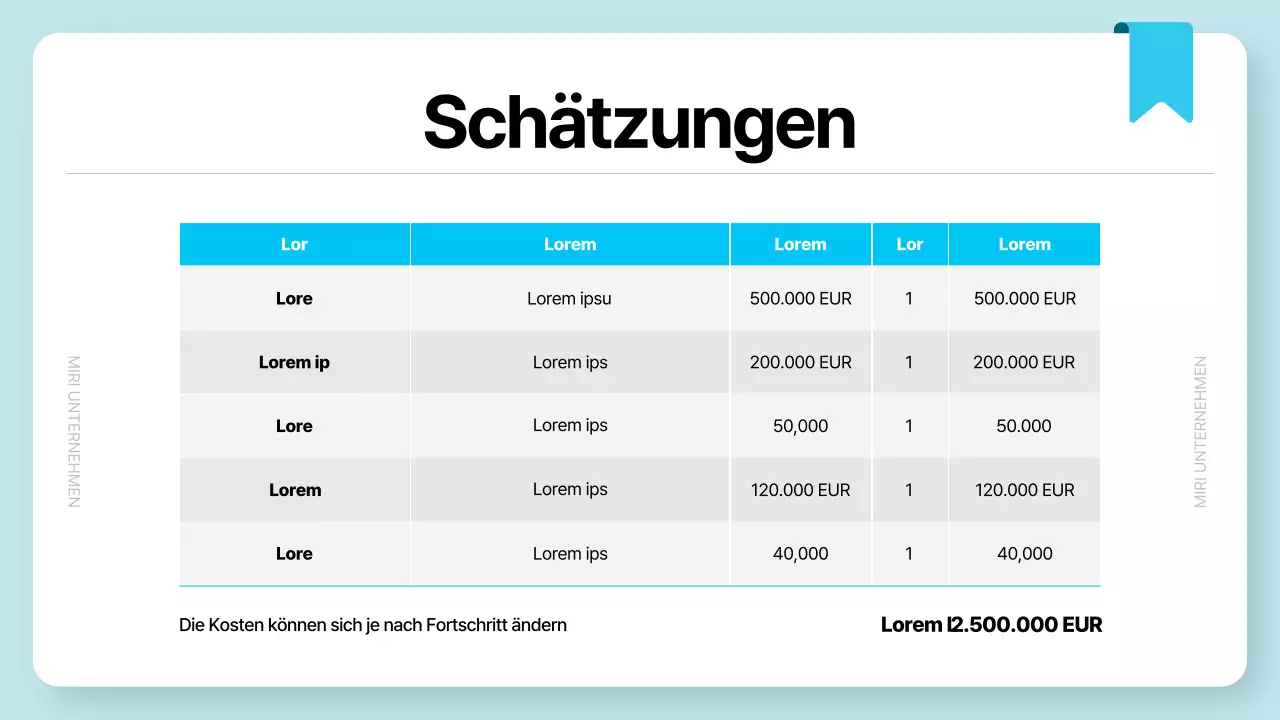 Hellblau Einfacher Workshop-Vorschlag