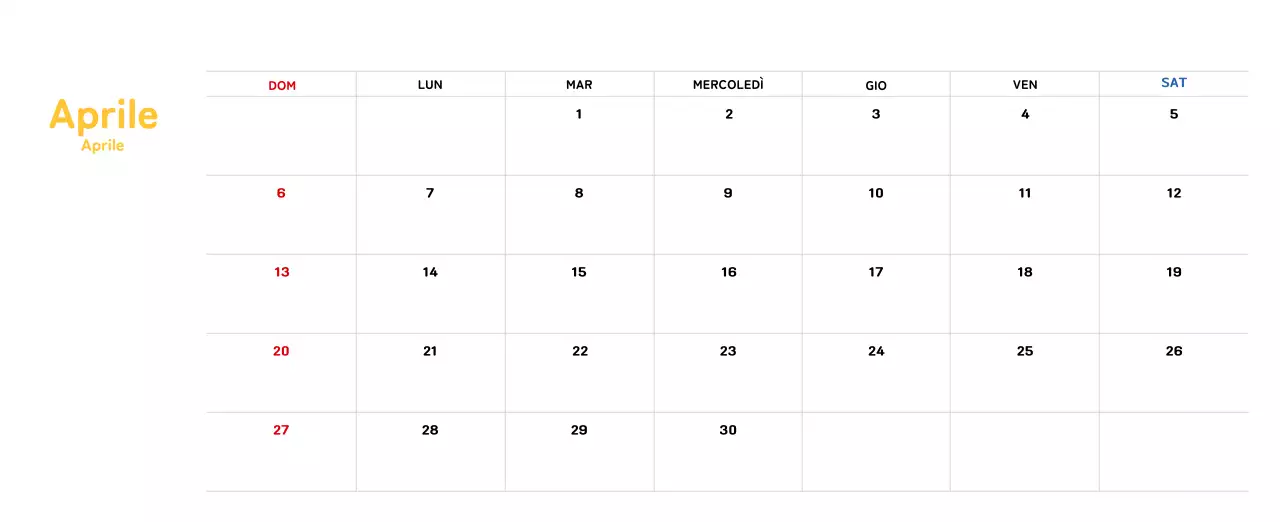 Calendario di Capodanno con una calda illustrazione