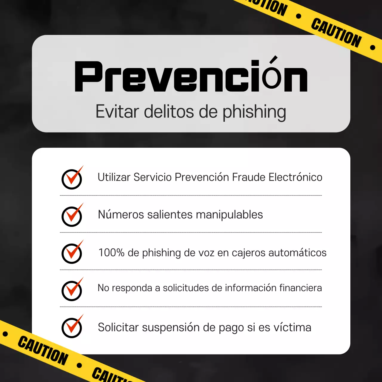 Cuidado con el phishing naranja