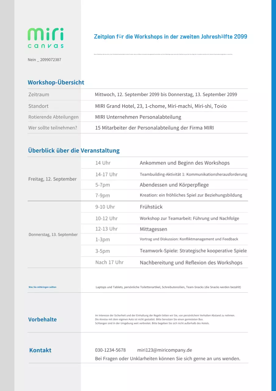Ein Leitfaden für moderne Werkstätten in Blau und Grau