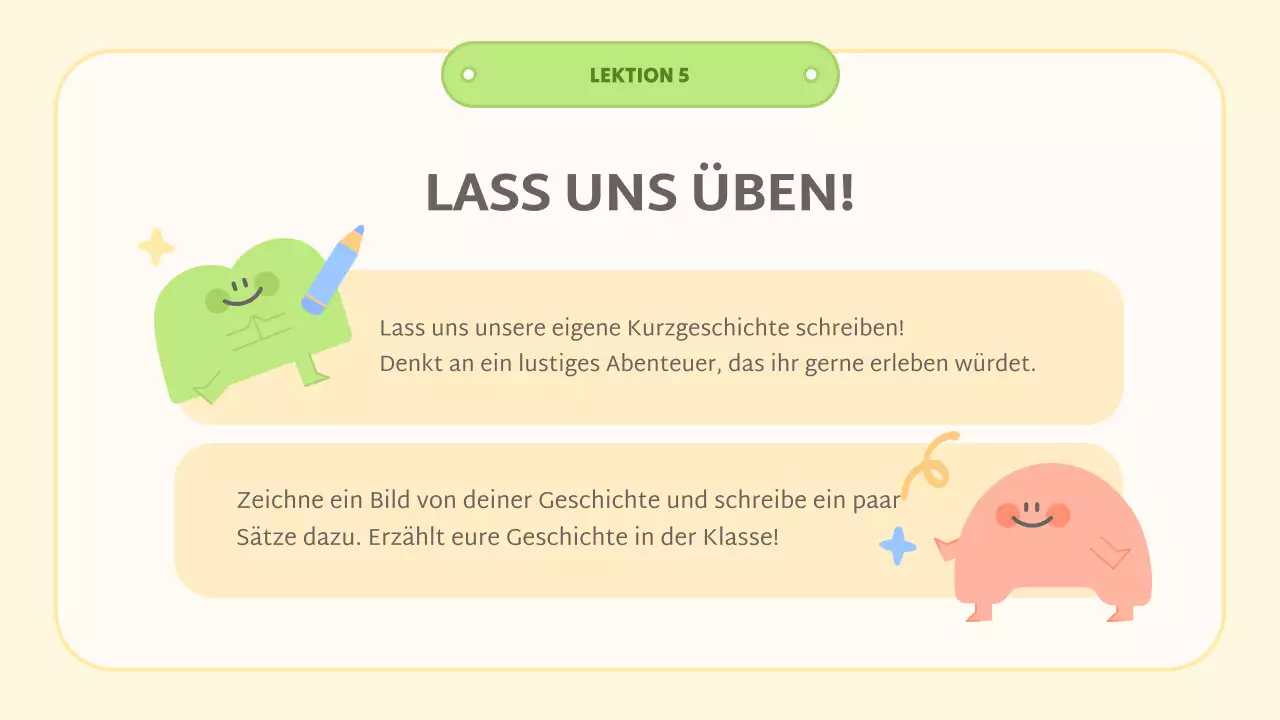 gelbe abstrakte Literaturklasse