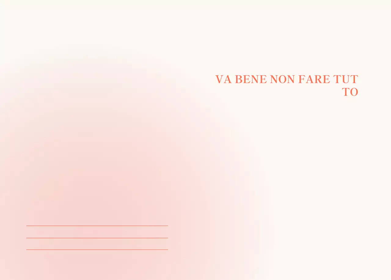 Calendario minimalista a gradi