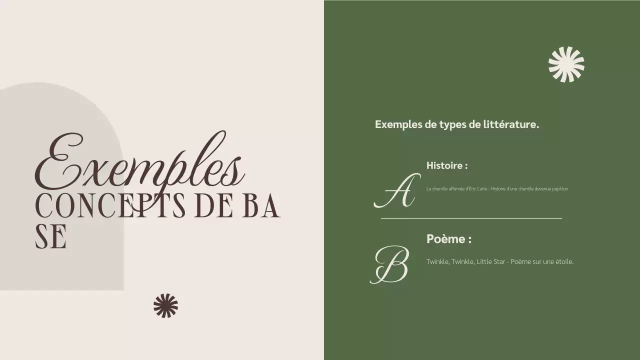 Beige Brown Minimalist Literature Course Presentation