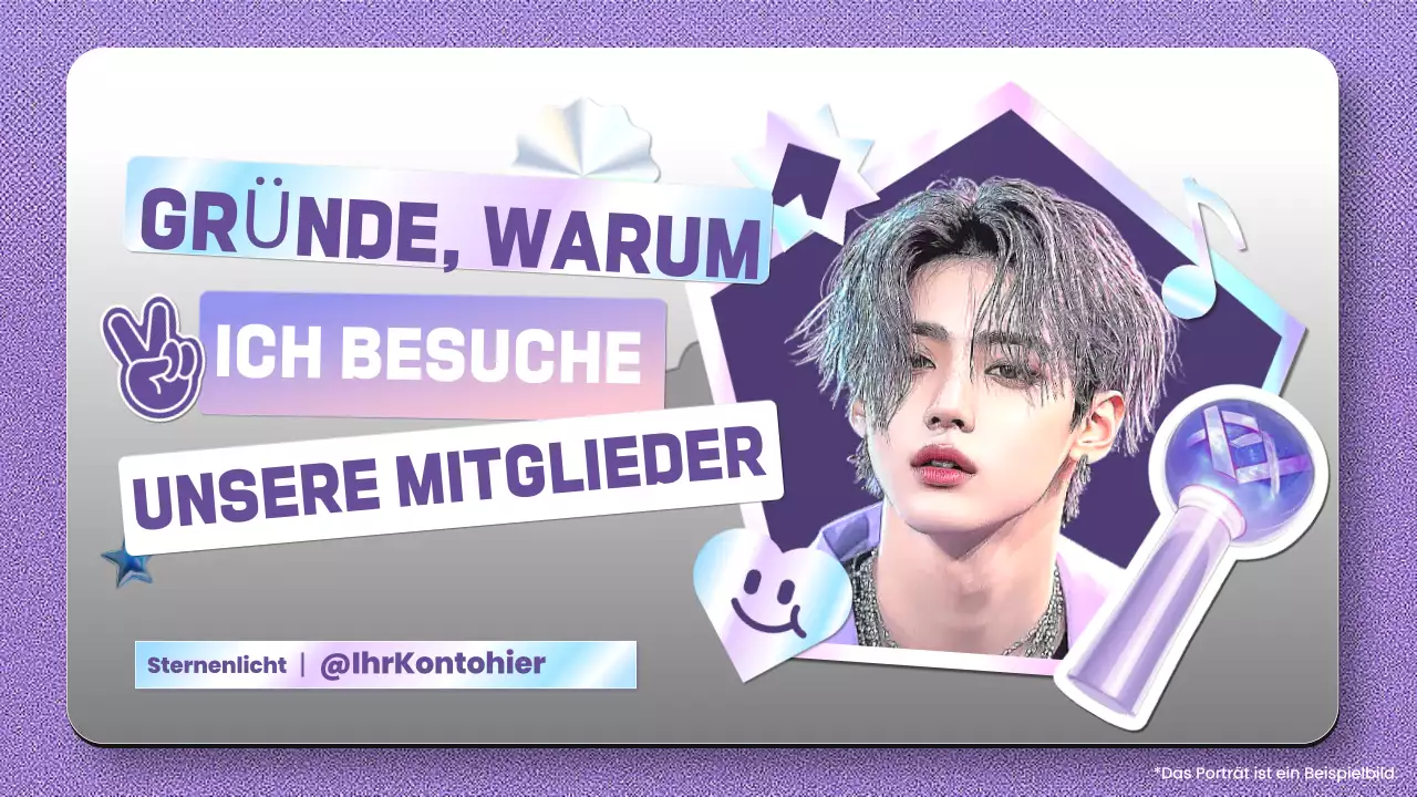 lila trendy K-pop idol information