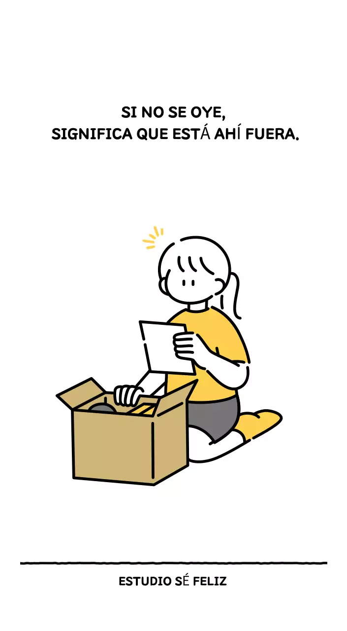 Calendario ilustrado con un bonito estilo de líneas