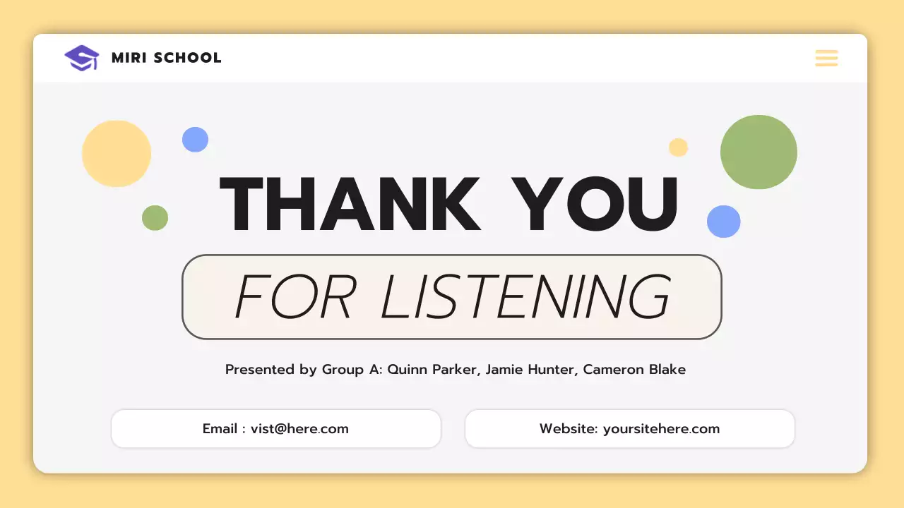 Presentasi Ikhtisar Proyek Sederhana Beige