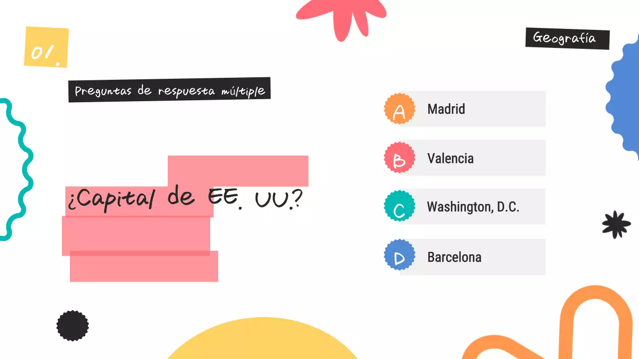 Colorido anuncio de concurso de moda