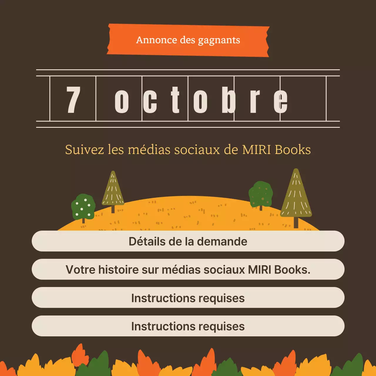 Guide des événements Brown Vintage