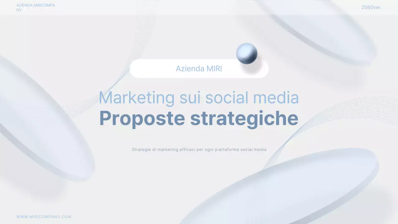 Proposta di marketing moderna e grigia