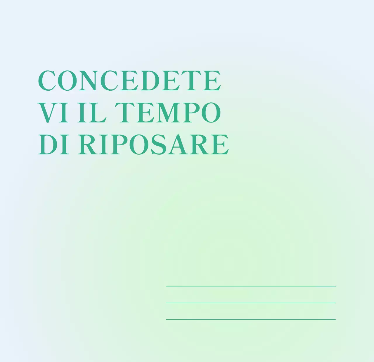 Calendario minimalista a gradi