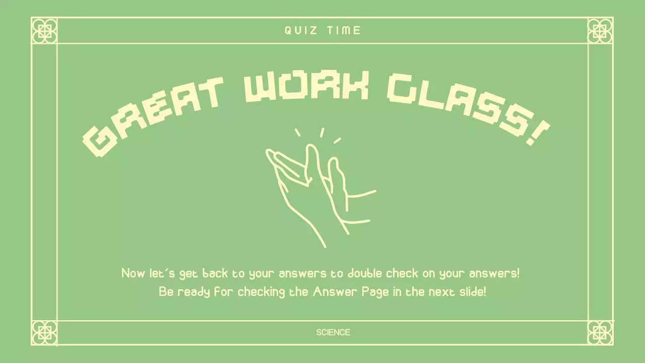 Pink Retro Quiz Announcement Presentation