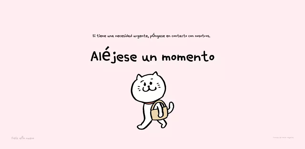 Calendario diario en marfil