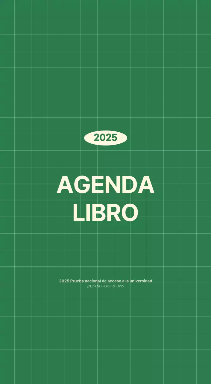 SAT Calendario de pared con concepto de bloc de notas del Día D en verde y amarillo claro