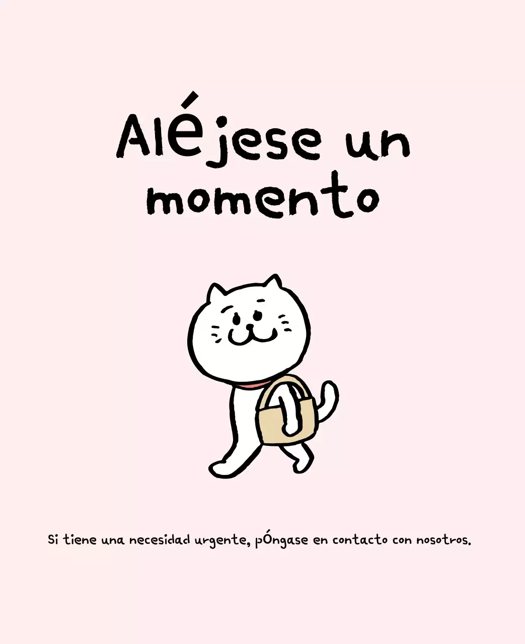 Calendario diario en marfil