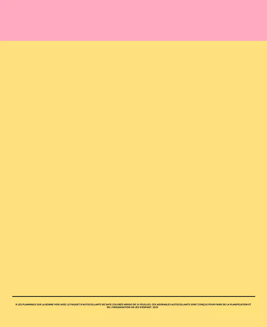 Calendriers colorés avec une variété d'illustrations rétro