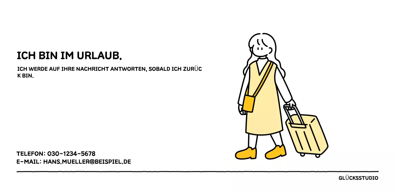 Illustrierter Kalender mit schönem Linienstil