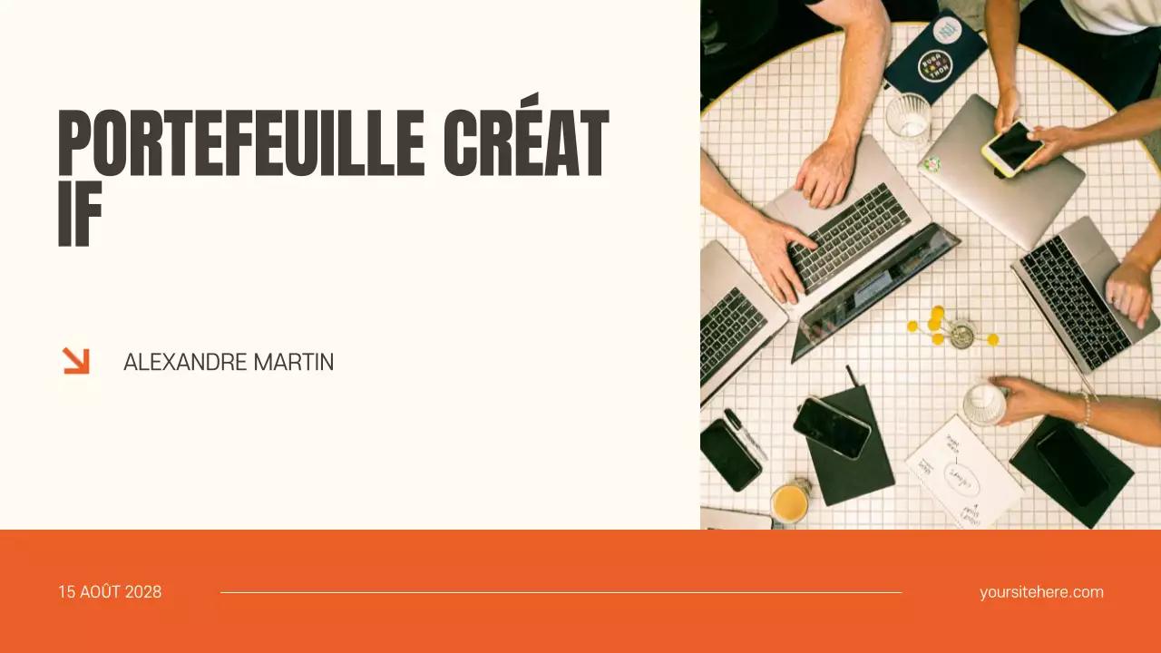 Présentation des documents du portefeuille moderne d'Orange