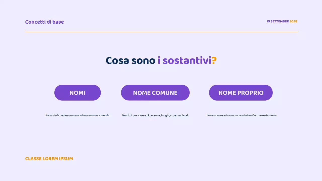Presentazione del corso di grammatica moderna viola