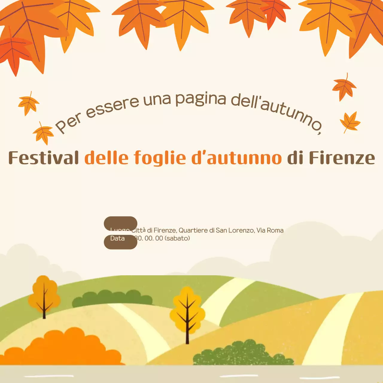 Guida al Festival del Fogliame Arancione