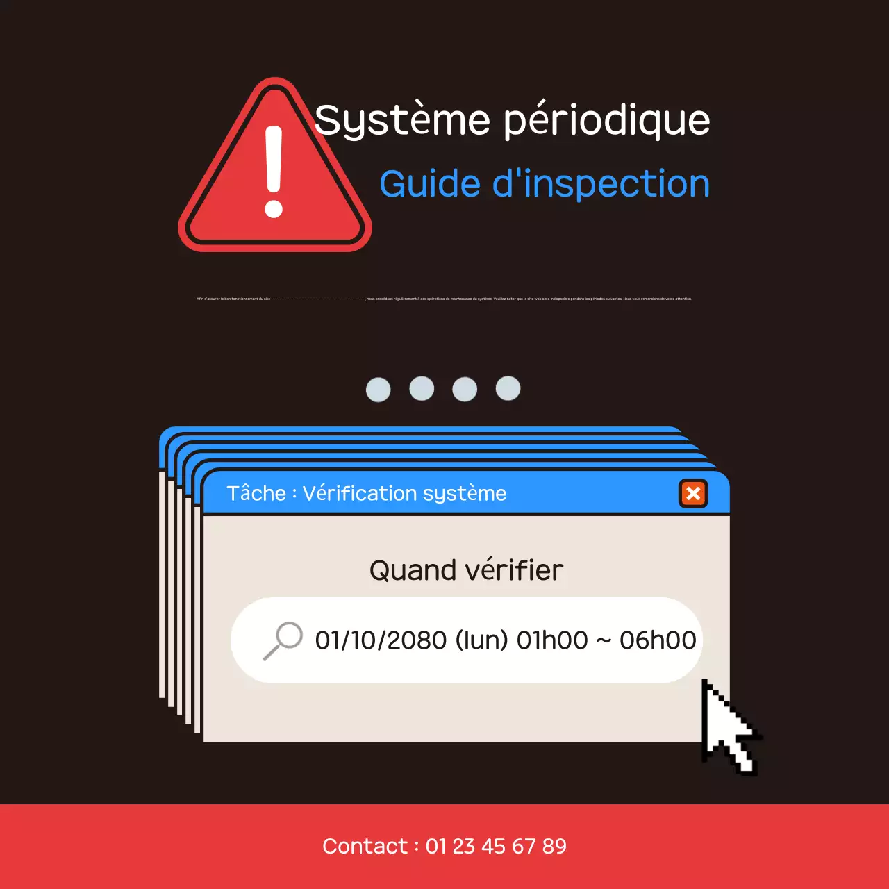 Annonce simple noire