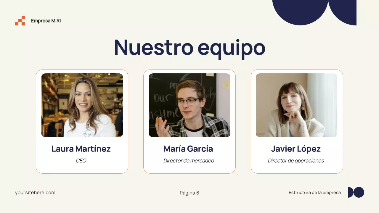 Guía moderna de incorporación de empleados en color beige