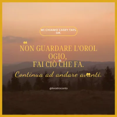 Estetica arancione Citazioni motivazionali Quadrati dei social media